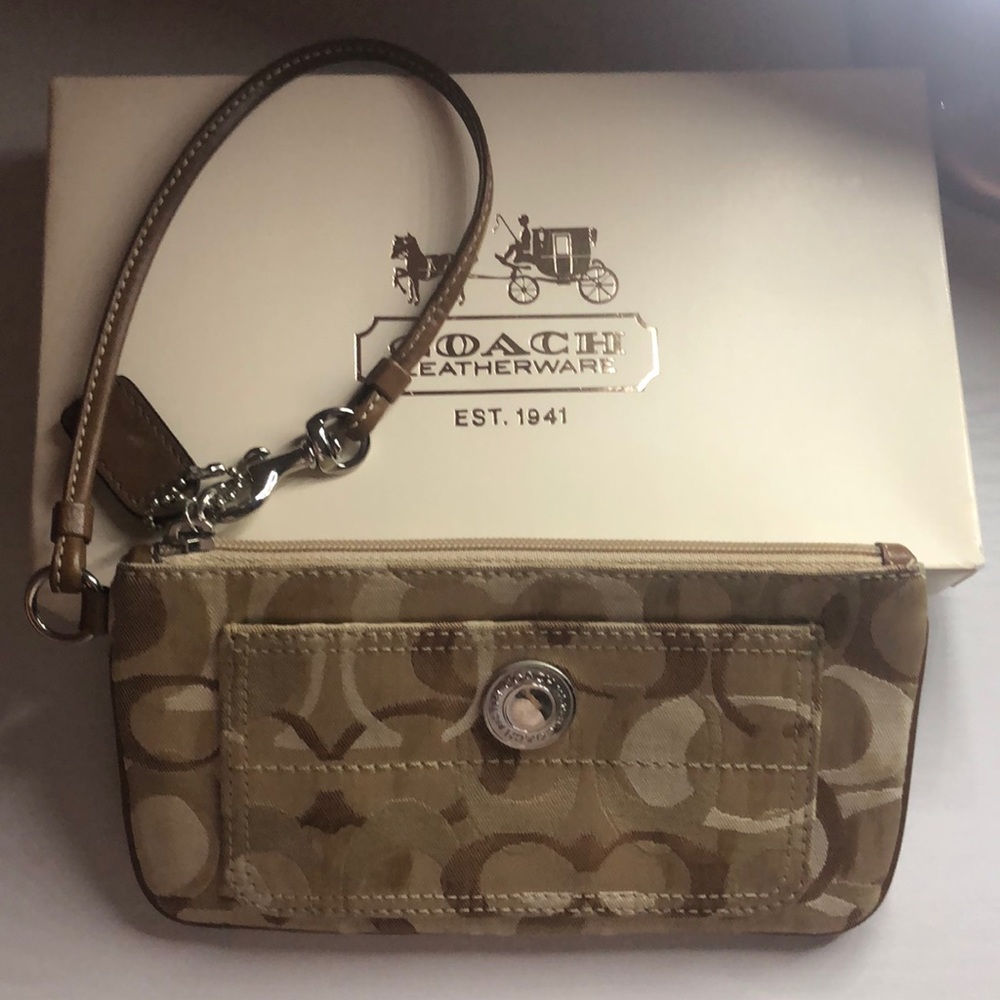 Coach Wristlet